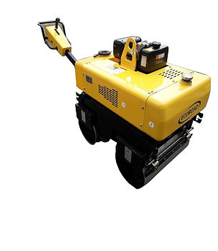 Compactadora de doble rodillo