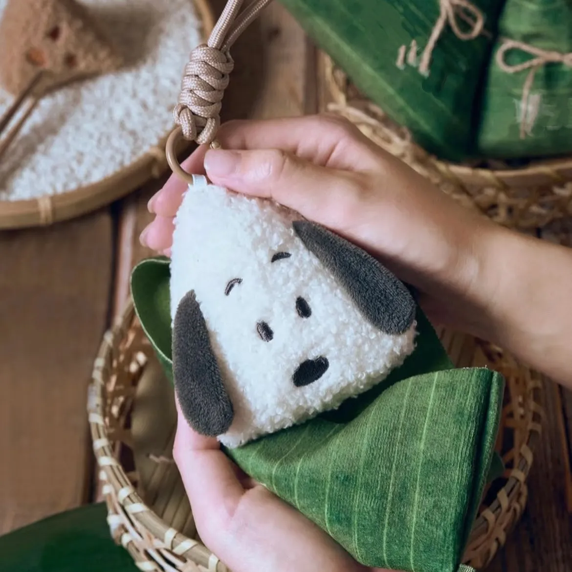 Snoopy Plush Hanging rice dumpling