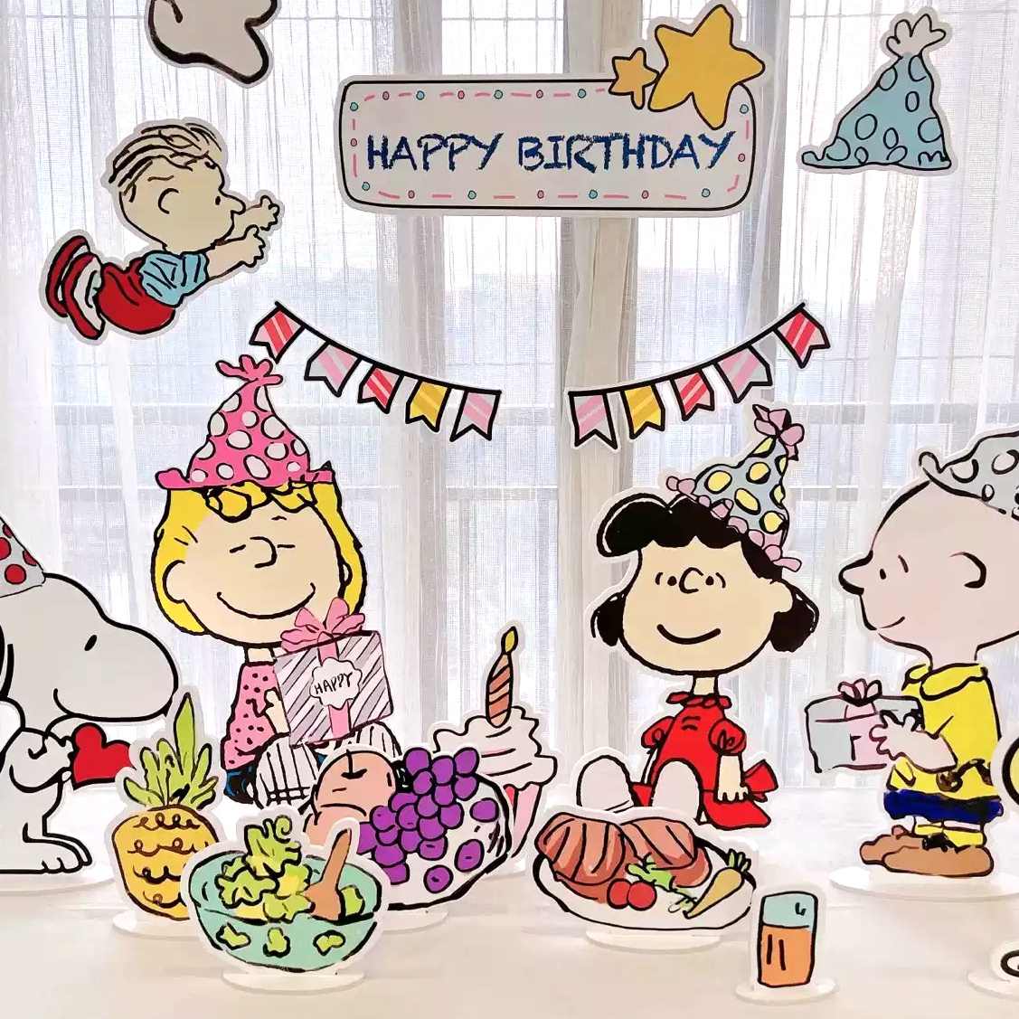 Snoopy Birthday Party Decoration Kit