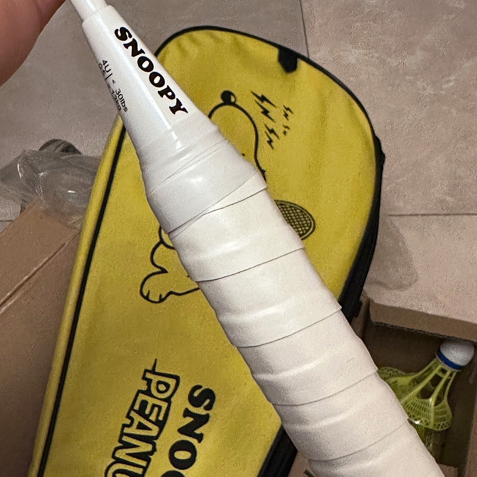 Snoopy Badminton Racket