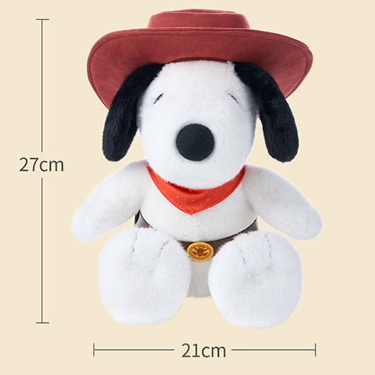 Snoopy Cowboy Plush Toy