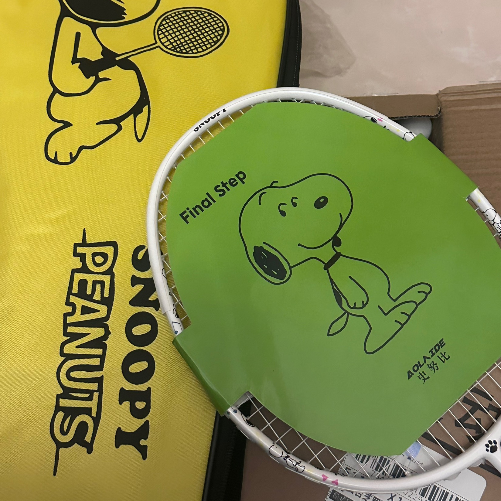 Snoopy Badminton Racket