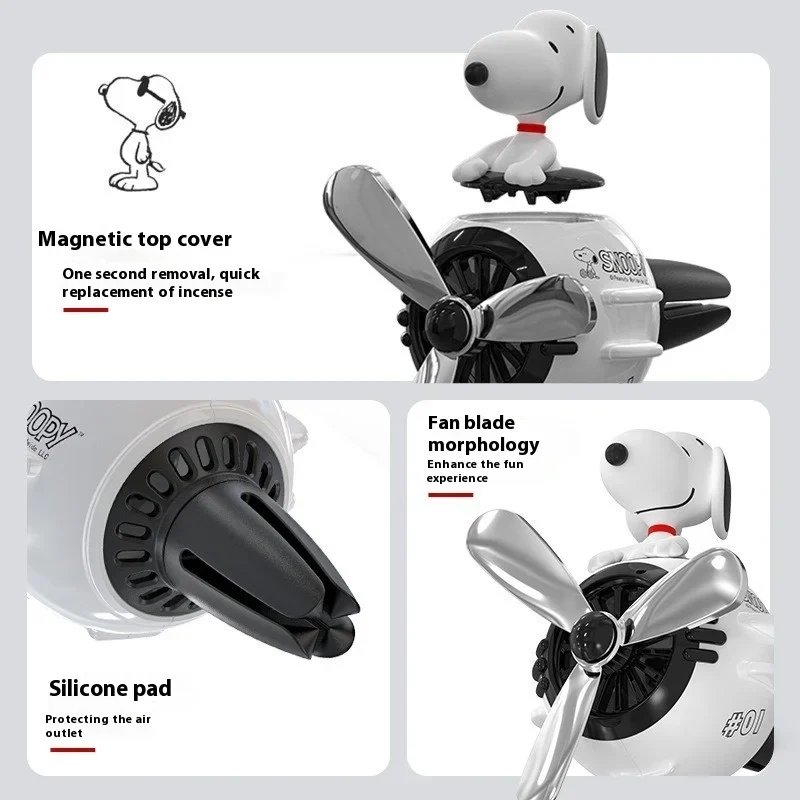 Car Air Freshener with Dual Scents & Smart Fan