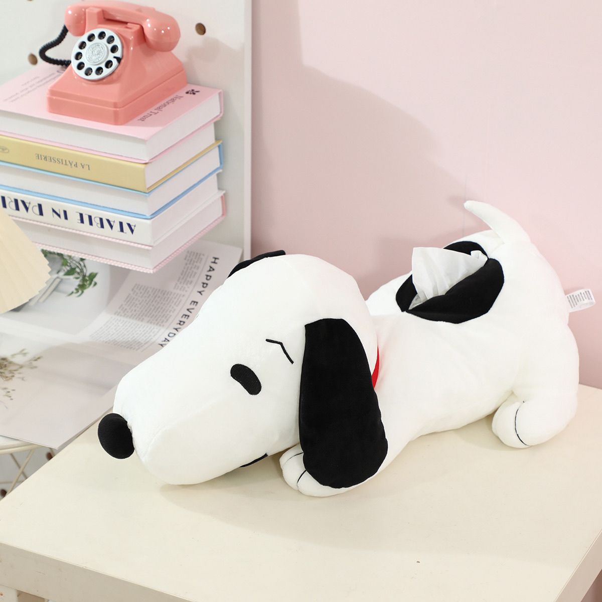 Snoopy Plush Tissue Holder