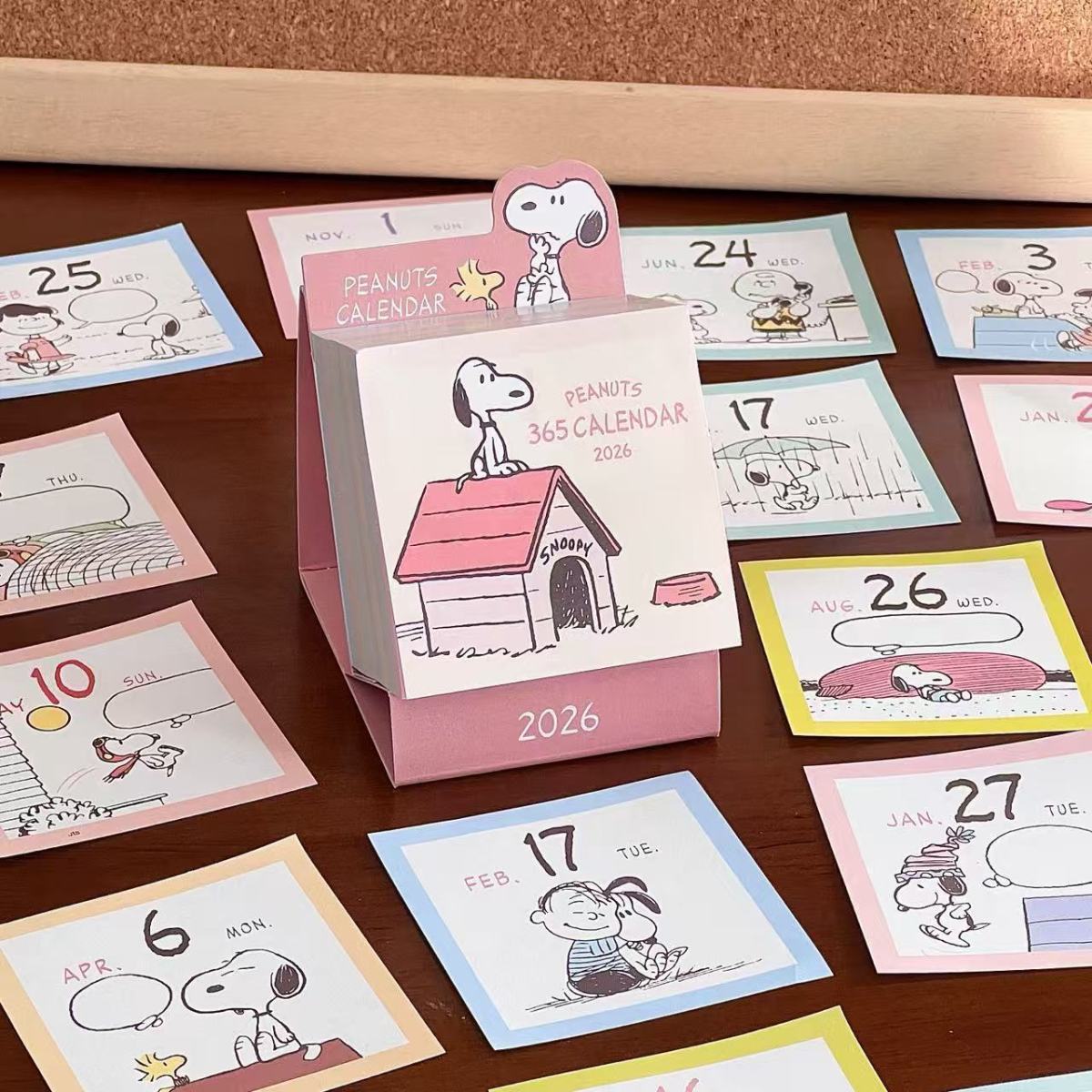 Peanuts 365-Day 2026 Desk Calendar