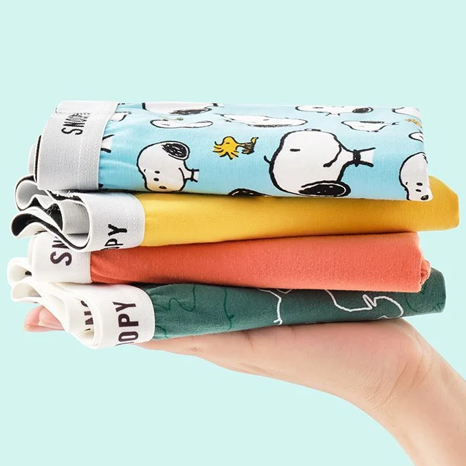 Snoopy Cotton Boxers 6 Pcs Set