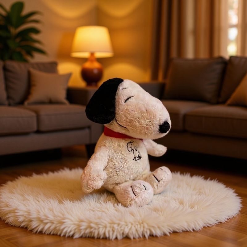 Snoopy Breathing Plush Toy