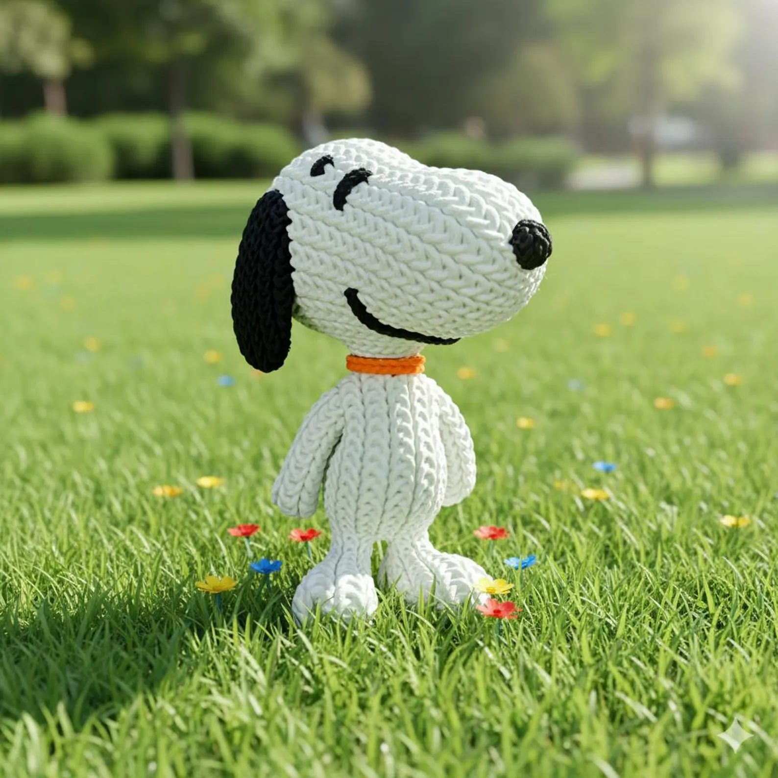 3D-Printed Snoopy Figurine 