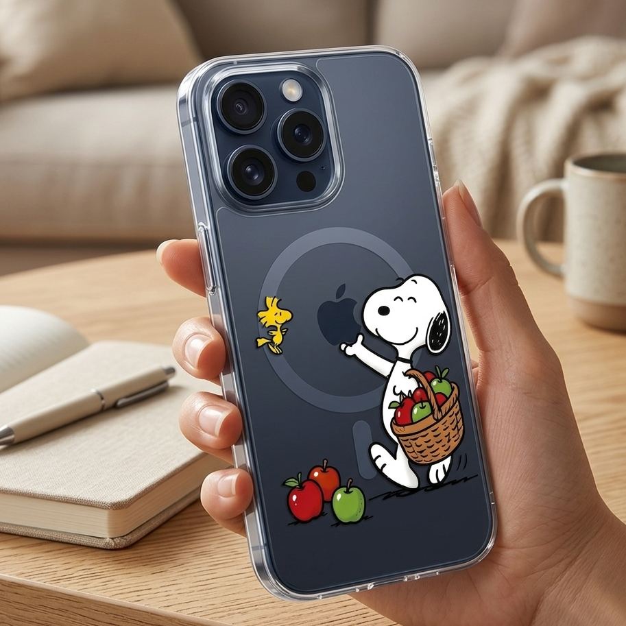 Snoopy iPhone Magsafe Clear Case