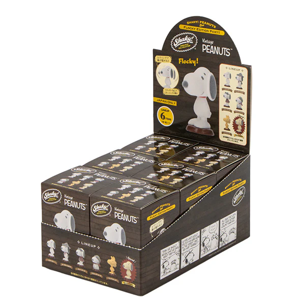 Vintage Peanuts Flocky Edition Figures  6 Pcs Set
