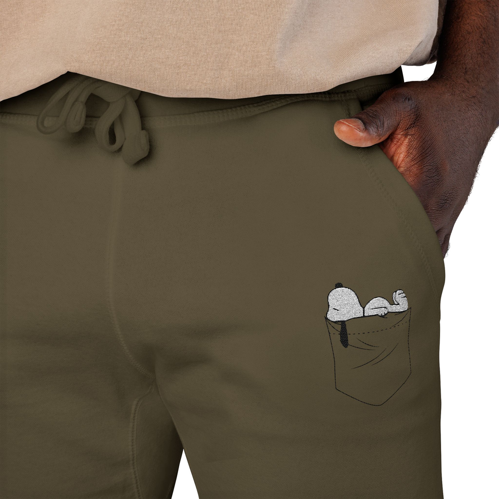 Unisex Fleece Sweatpants (Embroidery)