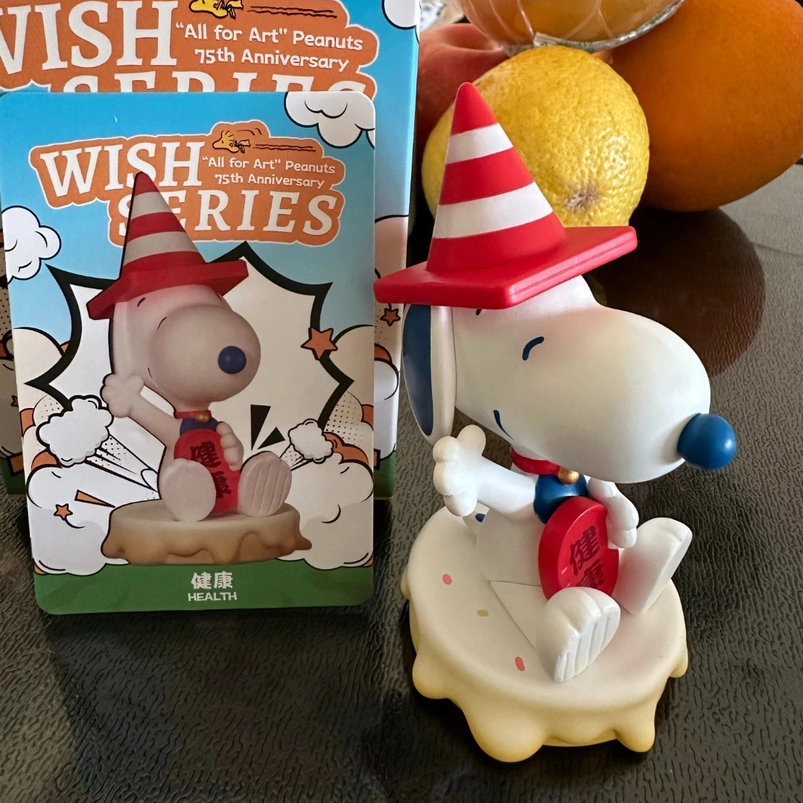 Snoopy 75th PAWS NOVA Wish Serie 9 Pcs Figures Set