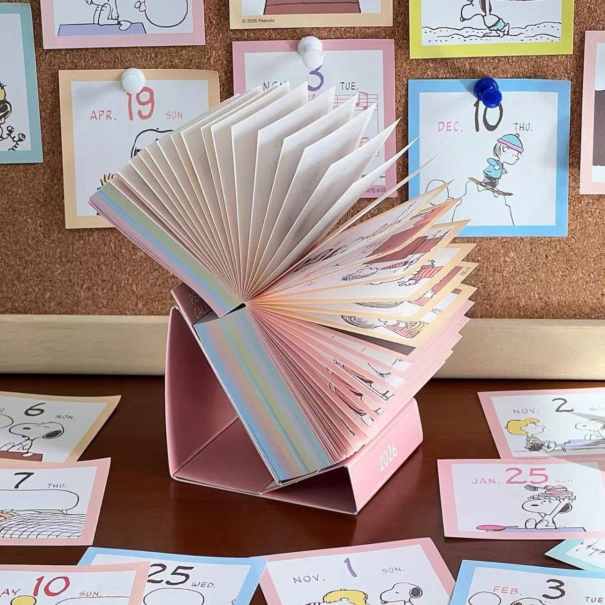 Peanuts 365-Day 2026 Desk Calendar