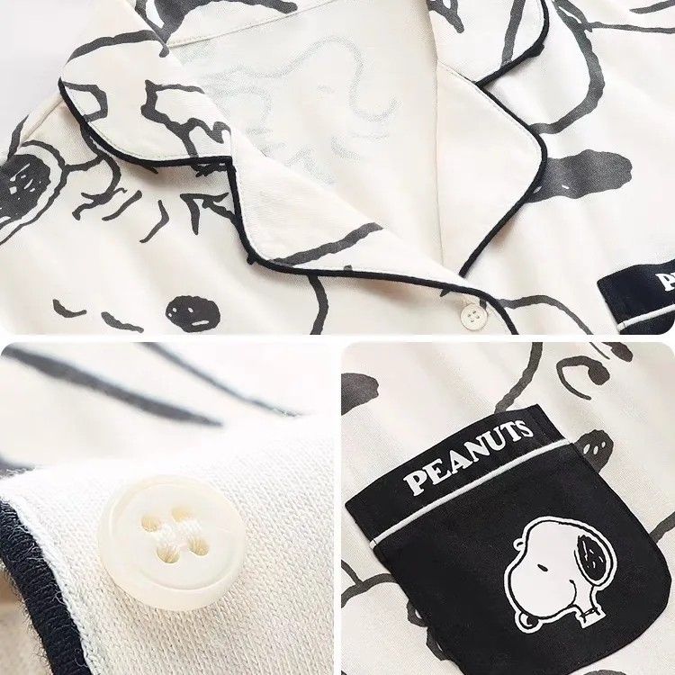 Snoopy Soft Cotton Sleep Pajamas 