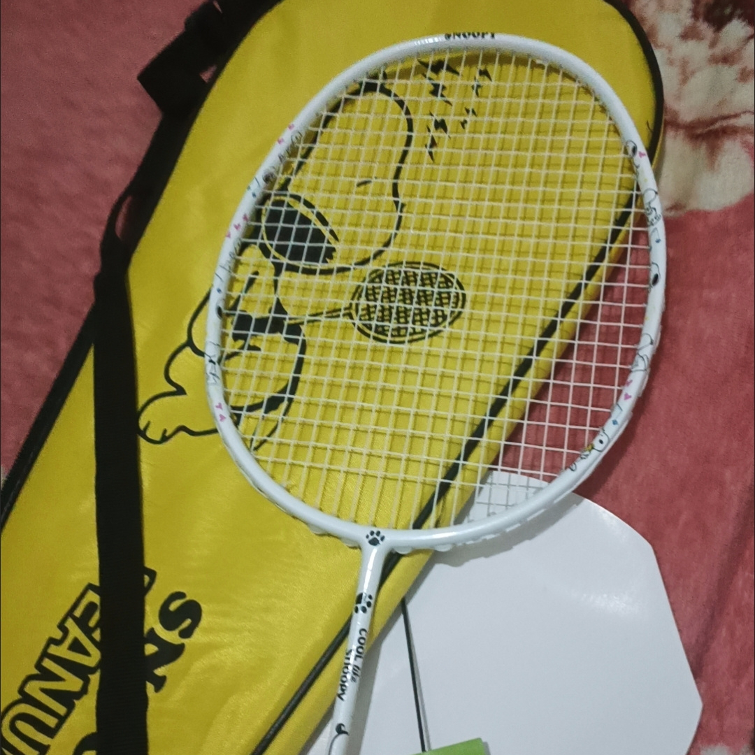 Snoopy Badminton Racket