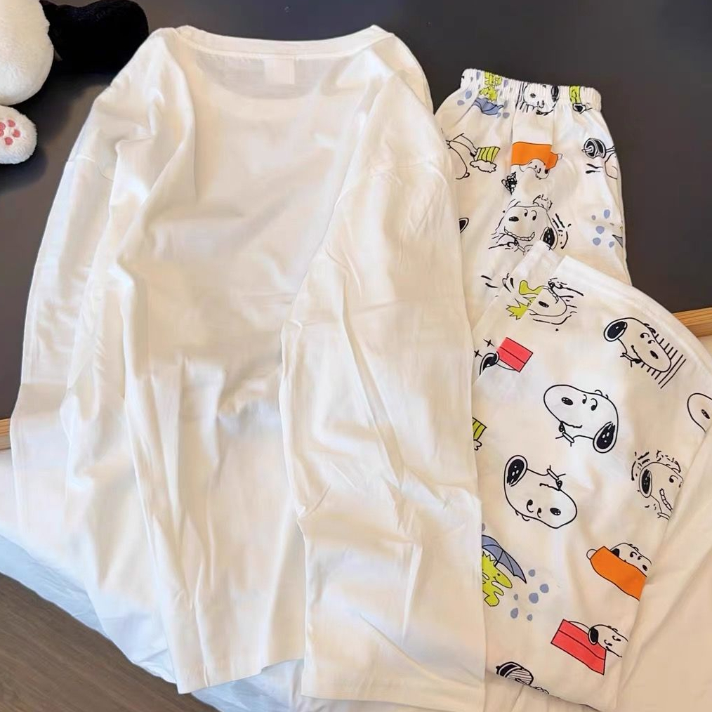 Snoopy Cotton Pajama Set