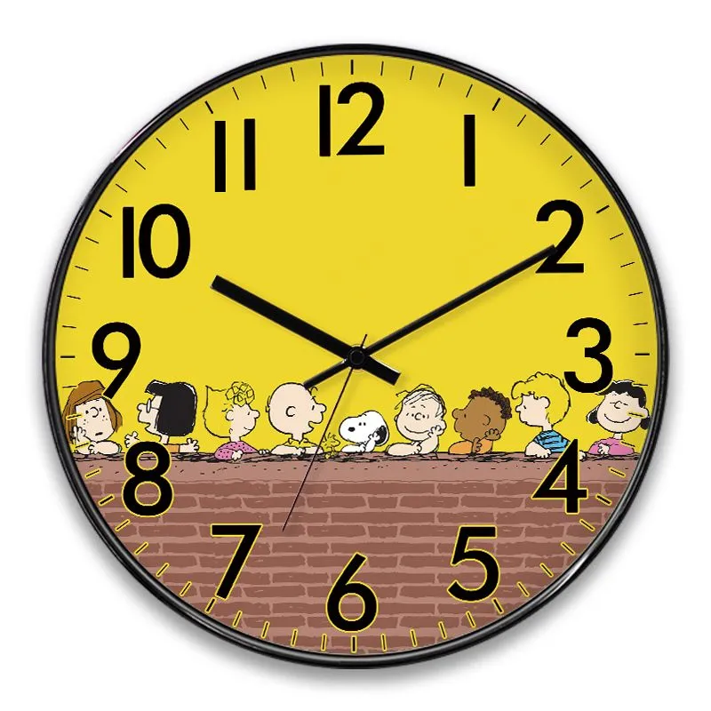 Peanuts Wall Clock  12In