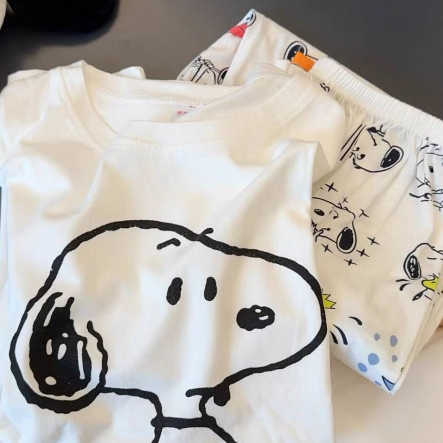 Snoopy Cotton Pajama Set