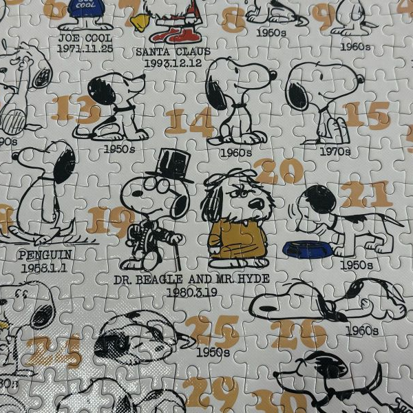 Snoopy Evolution Jigsaw Puzzle 1000 Pcs