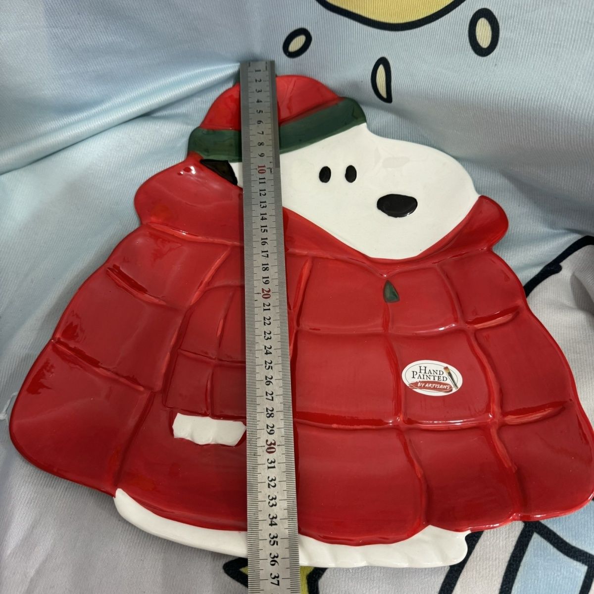 Snoopy Puffer Ceramic Plate