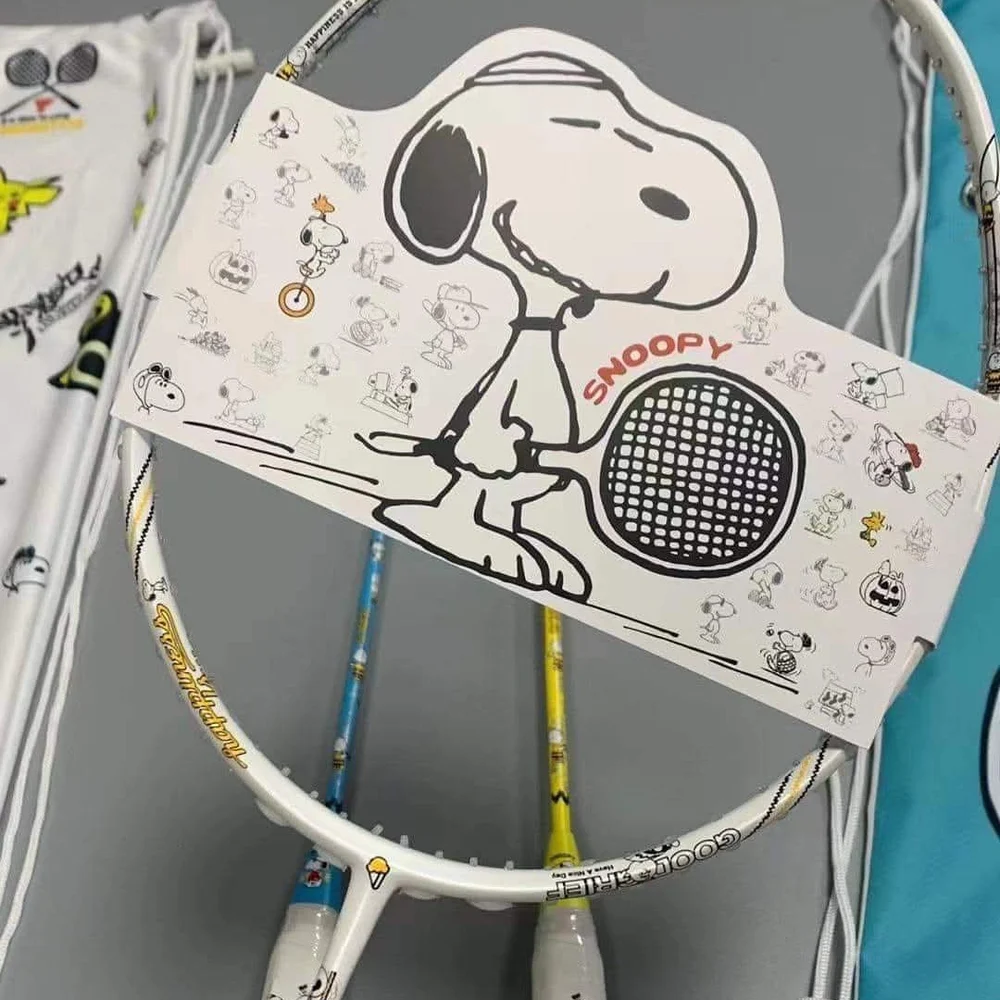 Peanuts Carbon Fiber Badminton Racket –