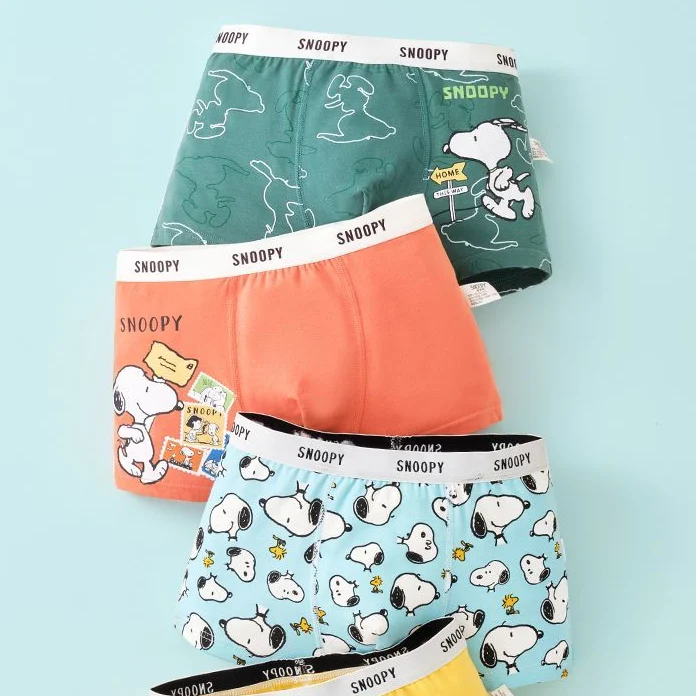 Snoopy Cotton Boxers 6 Pcs Set
