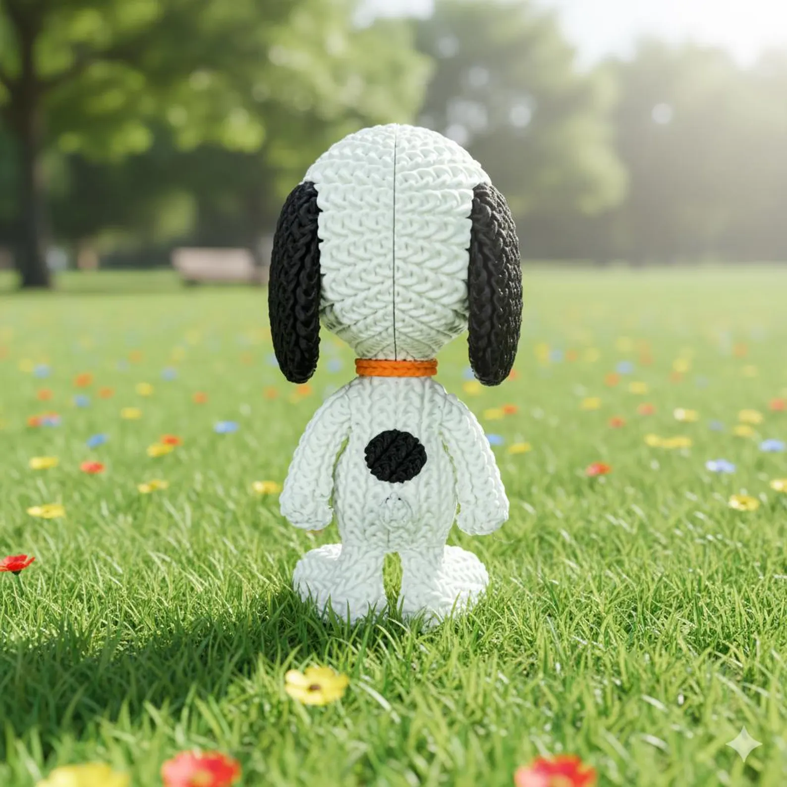 3D-Printed Snoopy Figurine 