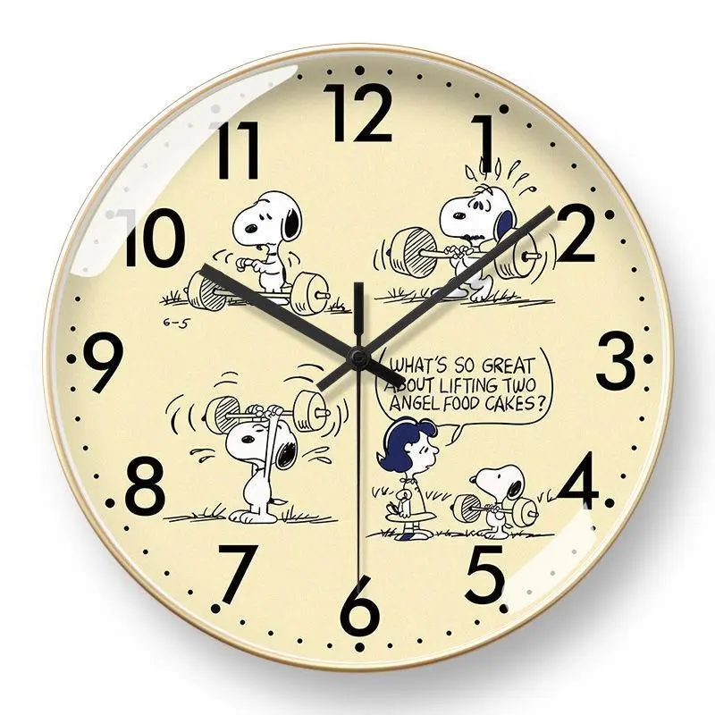 Peanuts Wall Clock 12In
