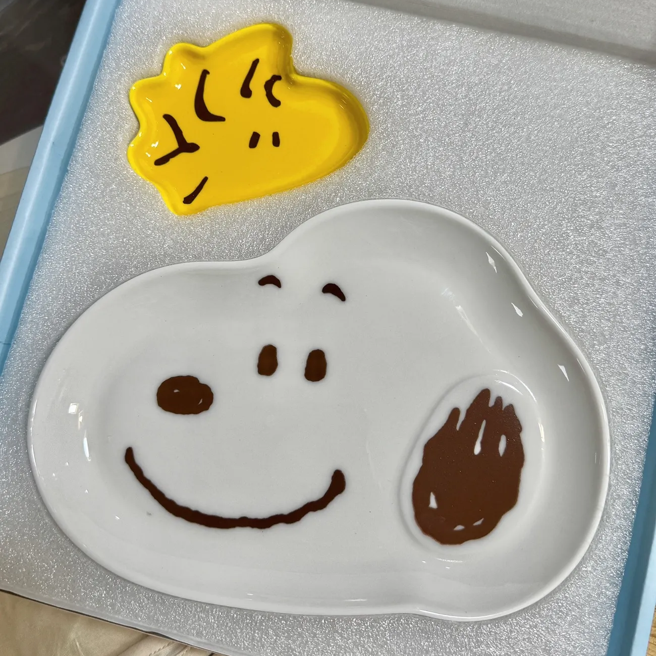 Peanuts Snoopy & Woodstock Japanese Dish Set (4-Piece Collection)