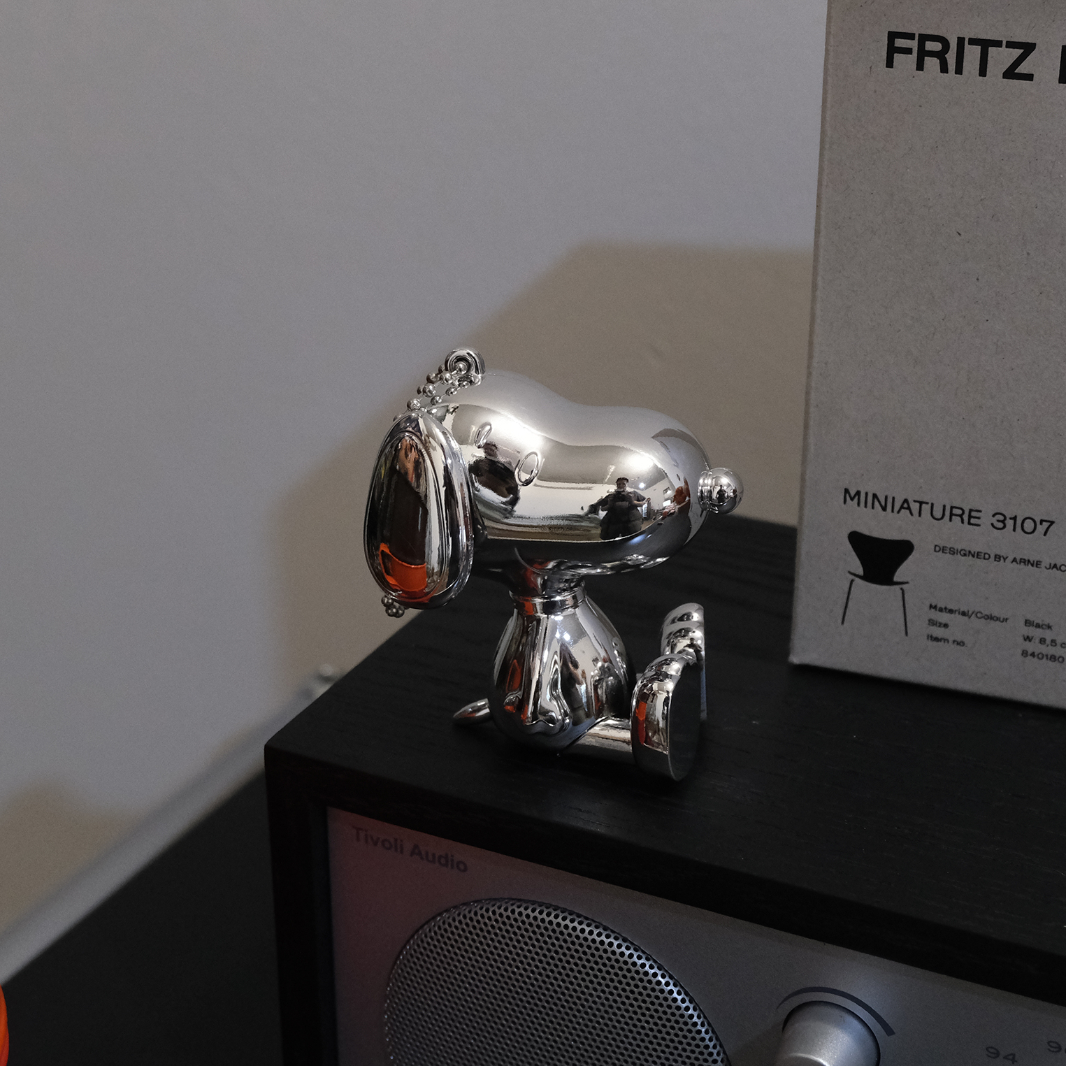 Snoopy Electroplated 3D Keychain 