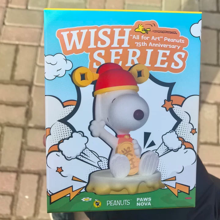 Snoopy 75th PAWS NOVA Wish Serie 9 Pcs Figures Set