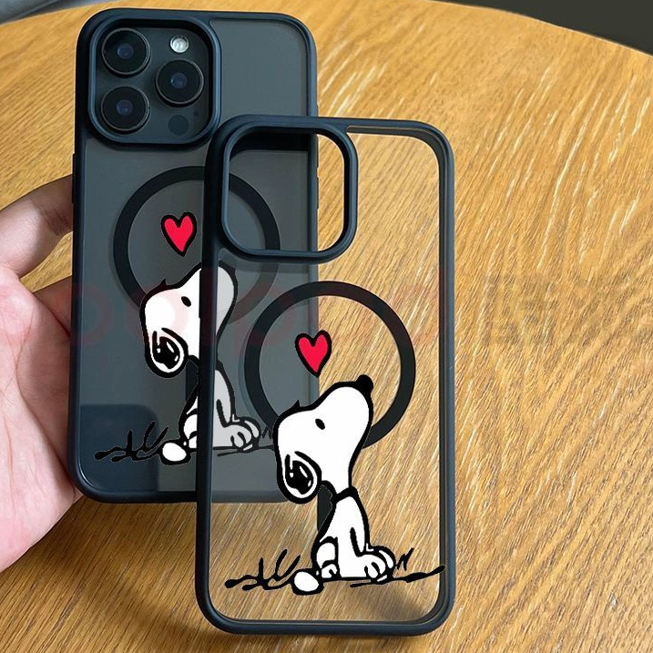 Snoopy iPhone Magsafe Clear Case