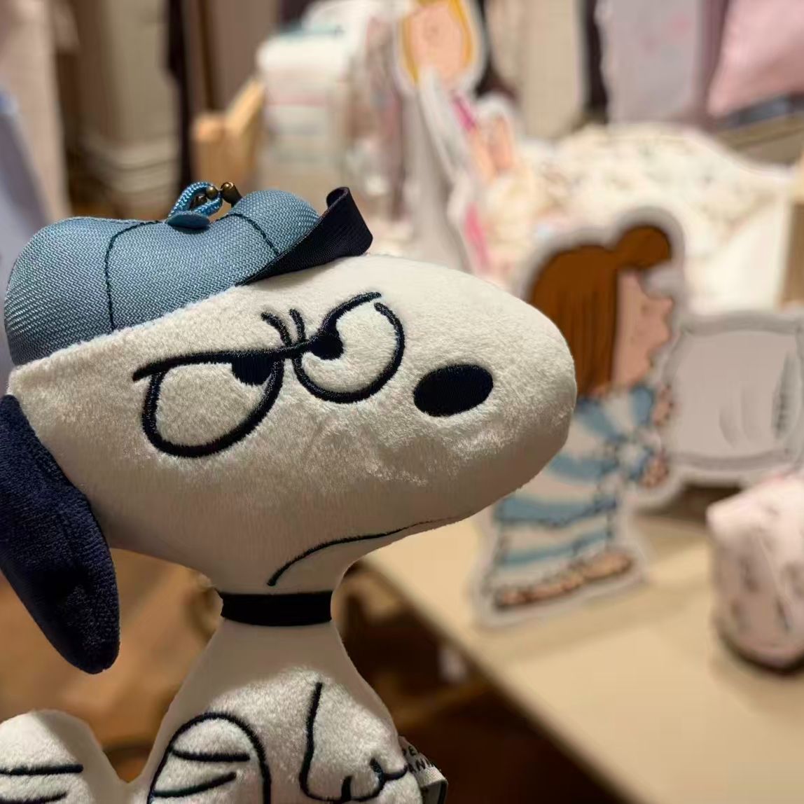 Snoopy Plush Toy Keychain