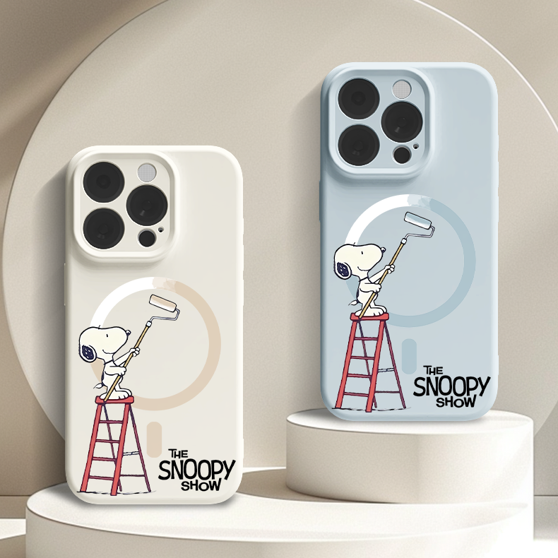 Snoopy Show Magsafe iPhone Silicone Case