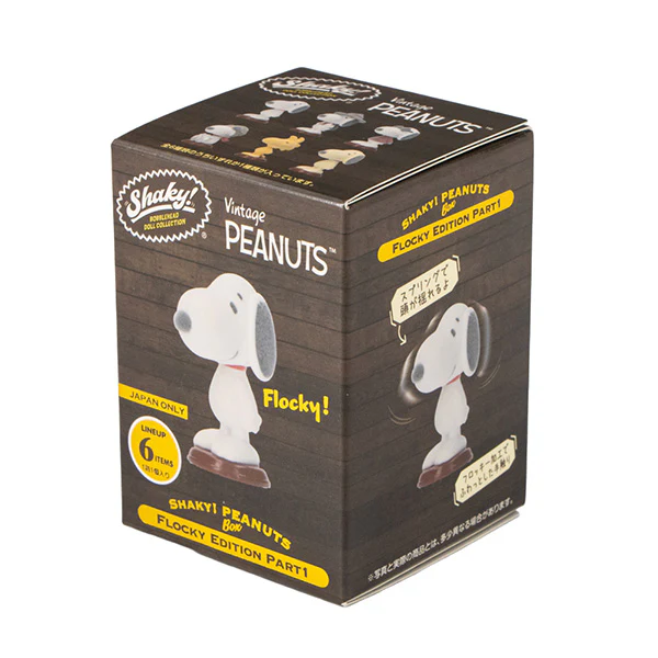 Vintage Peanuts Flocky Edition Figures  6 Pcs Set