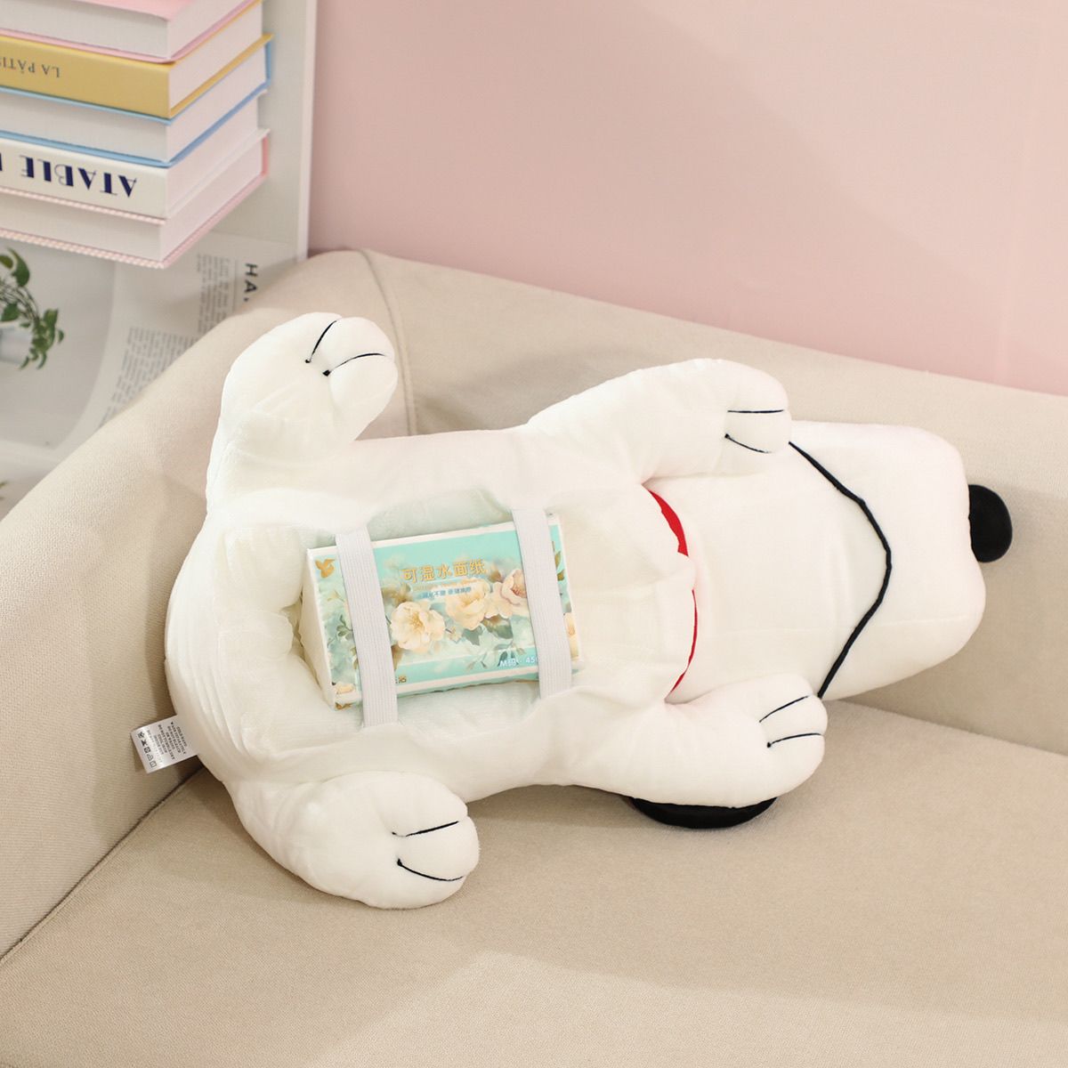 Snoopy Plush Tissue Holder