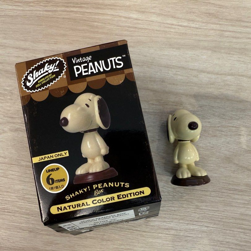 Vintage Peanuts Flocky Edition Figures  6 Pcs Set