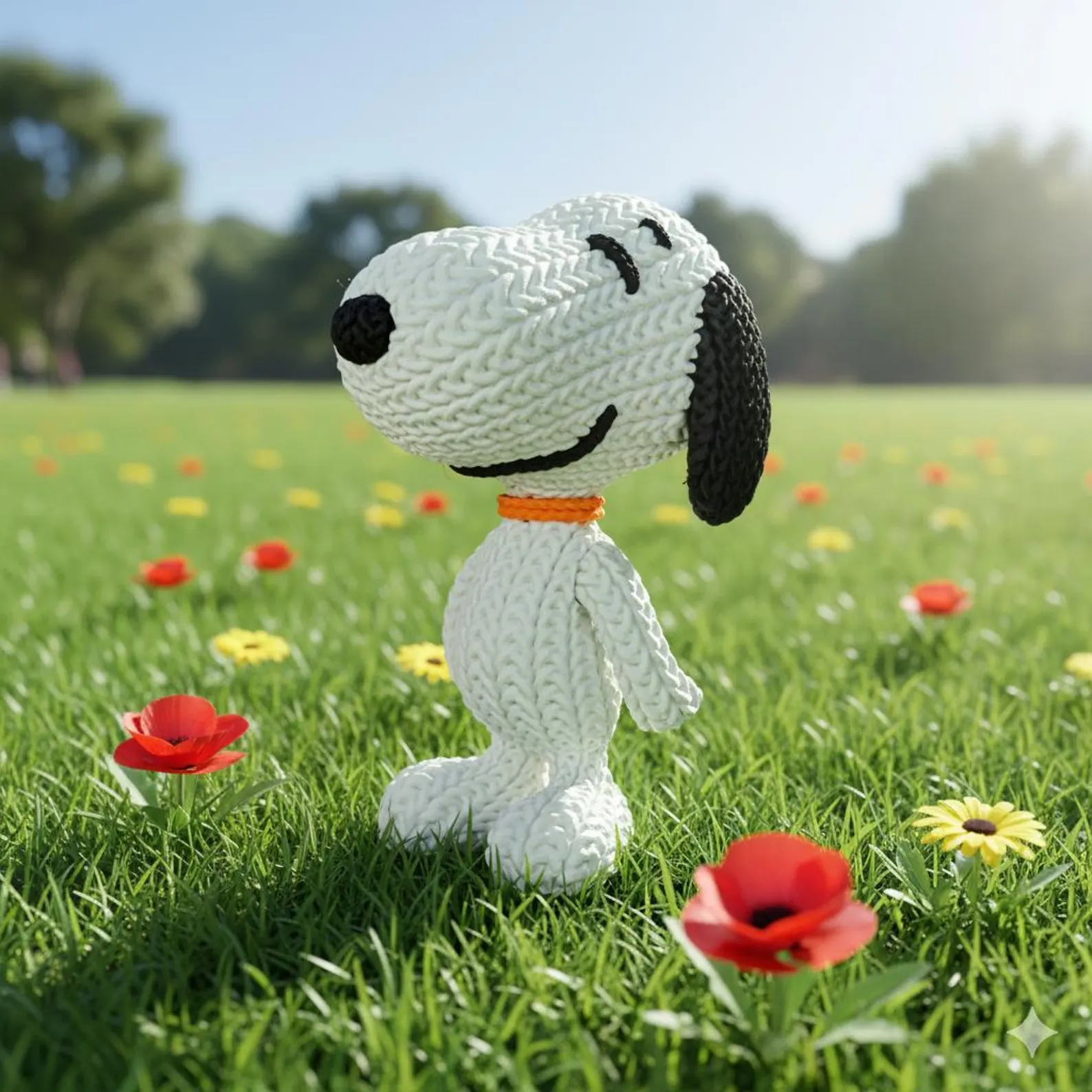 3D-Printed Snoopy Figurine 