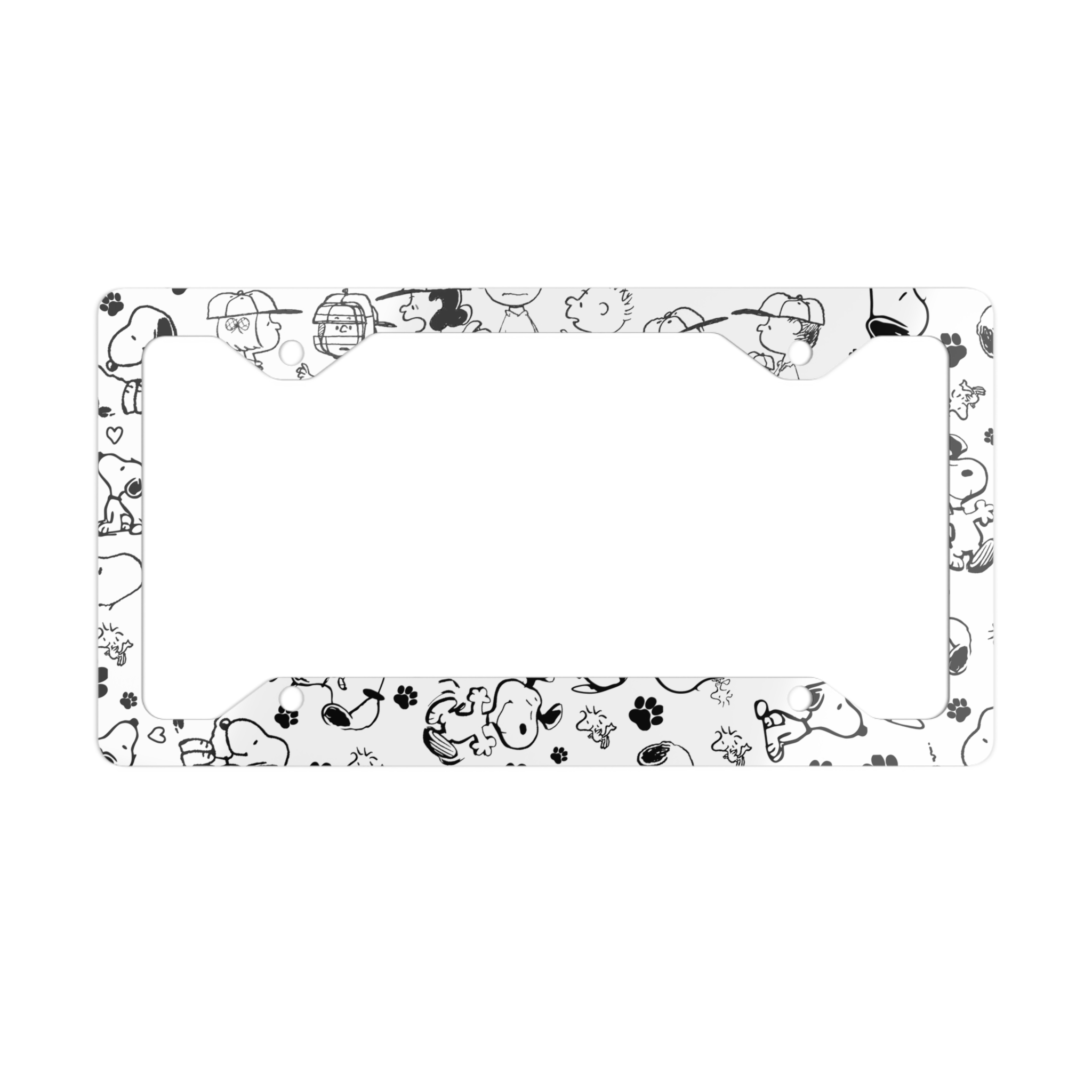 Metal License Plate Frame