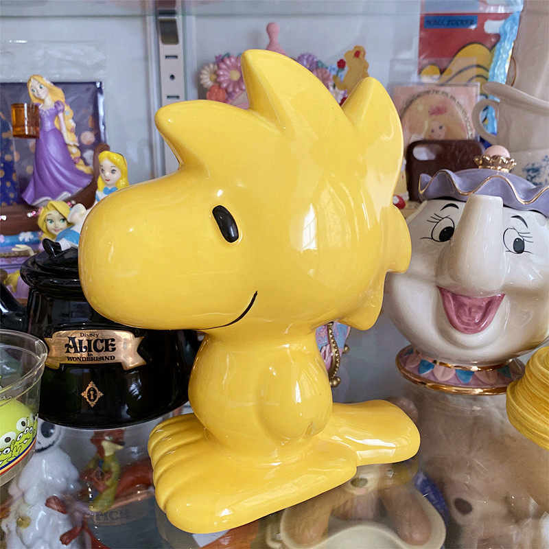 Woodstock Ceramic Coin Bank