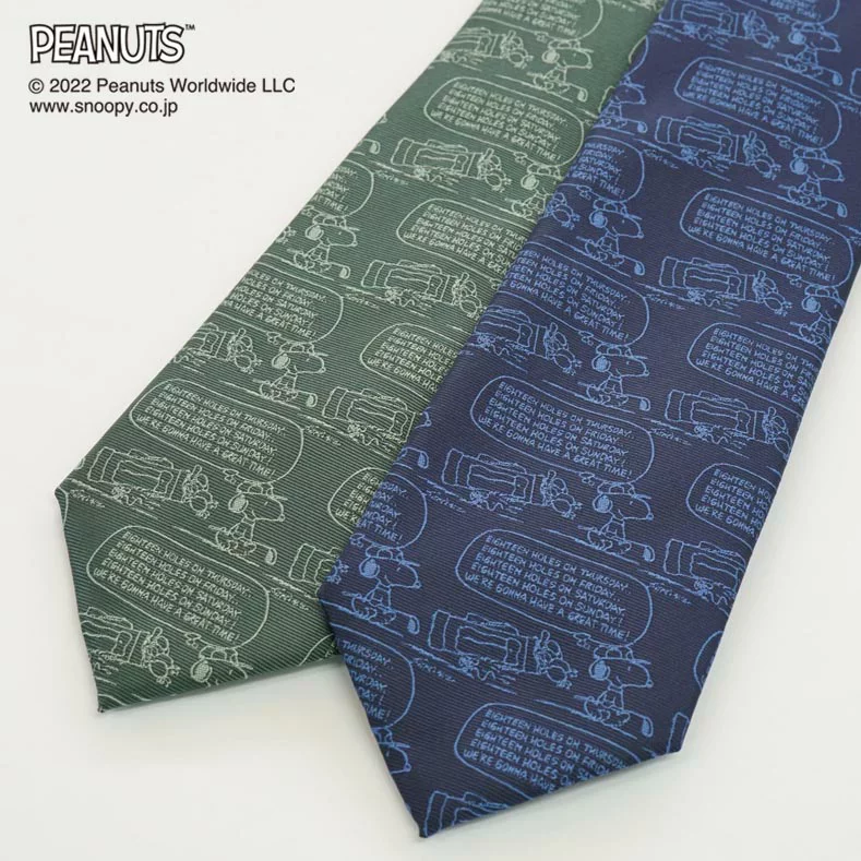 Peanuts Snoopy Patterned Neck Ties