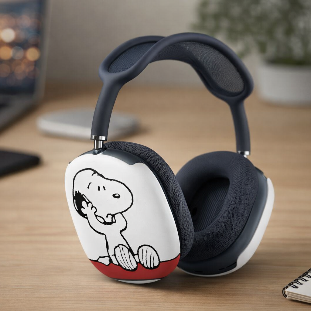 Snoopy Comic Strip AirPod Max Cases | Headphone Covers