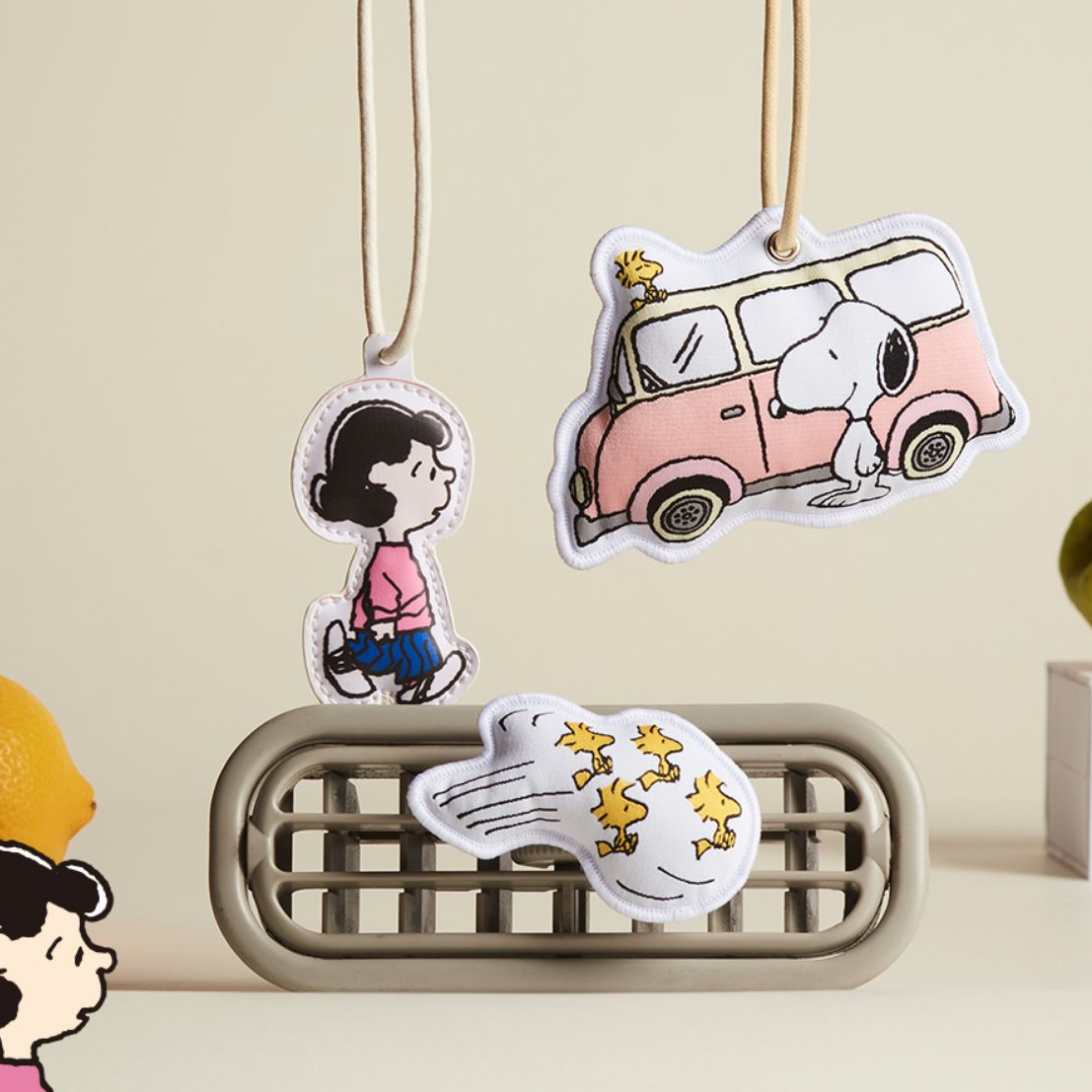 Snoopy Car Air Freshener Set