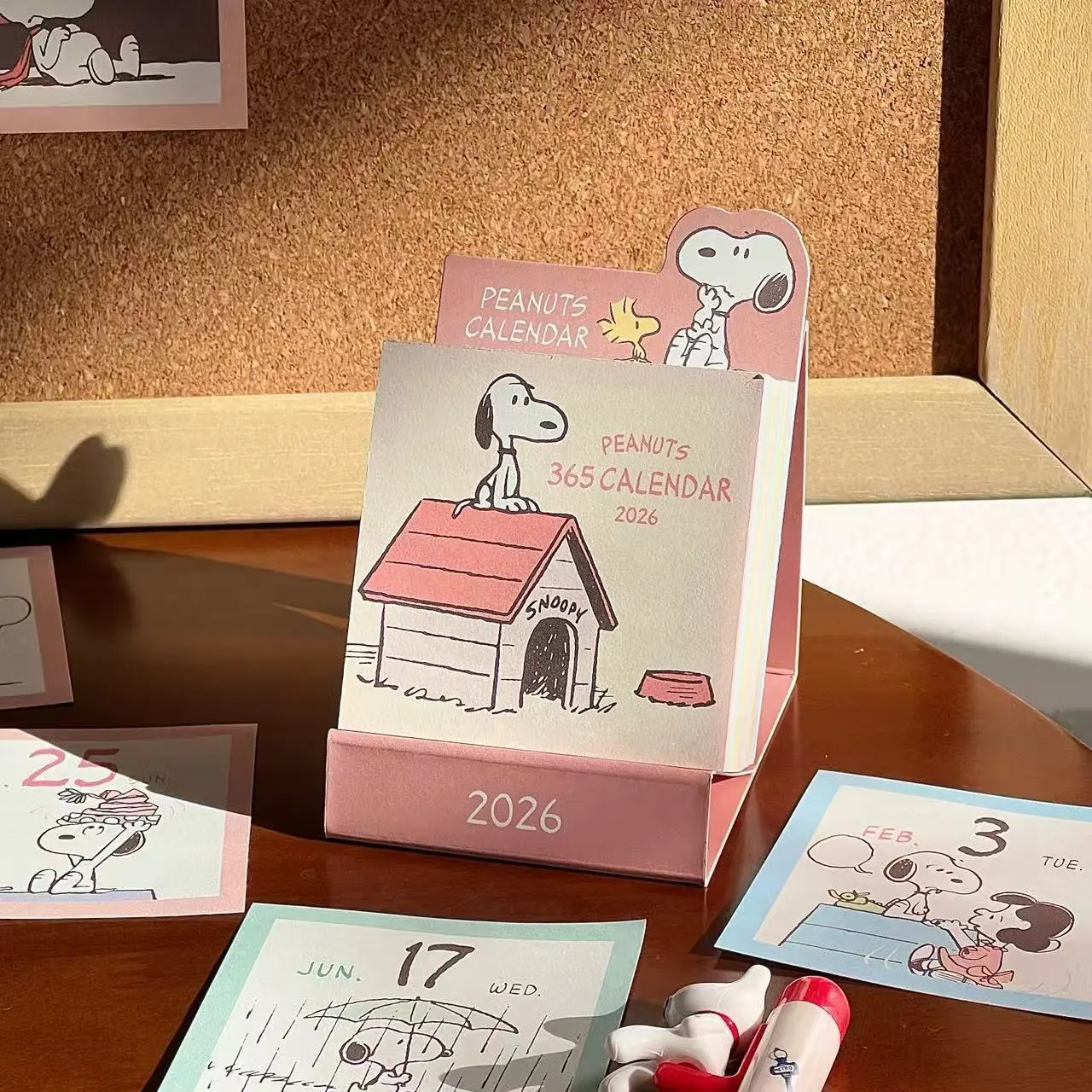 Peanuts 365-Day 2026 Desk Calendar