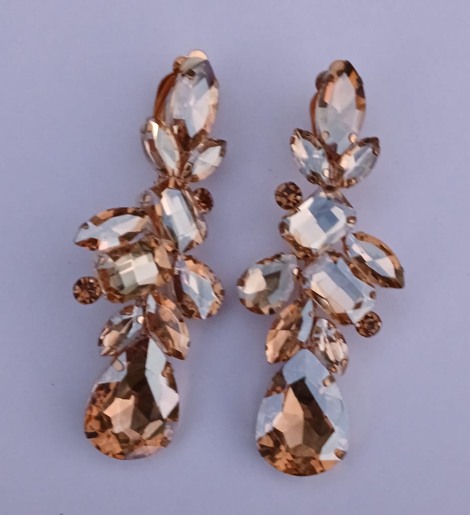 Boucles d’oreilles en cristal