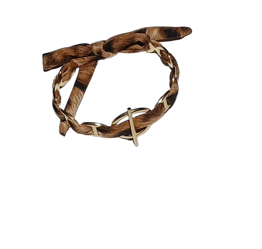 Bracelet à motif léopard