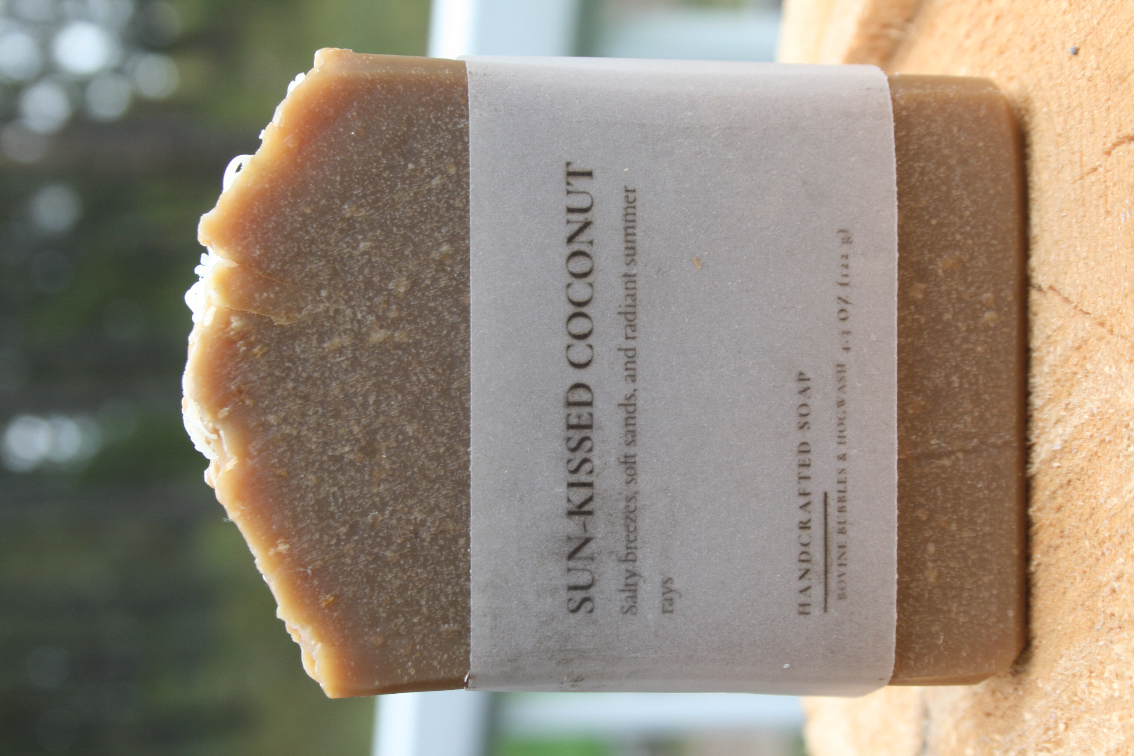 Sunkissed Coconut Handcrafted Soap