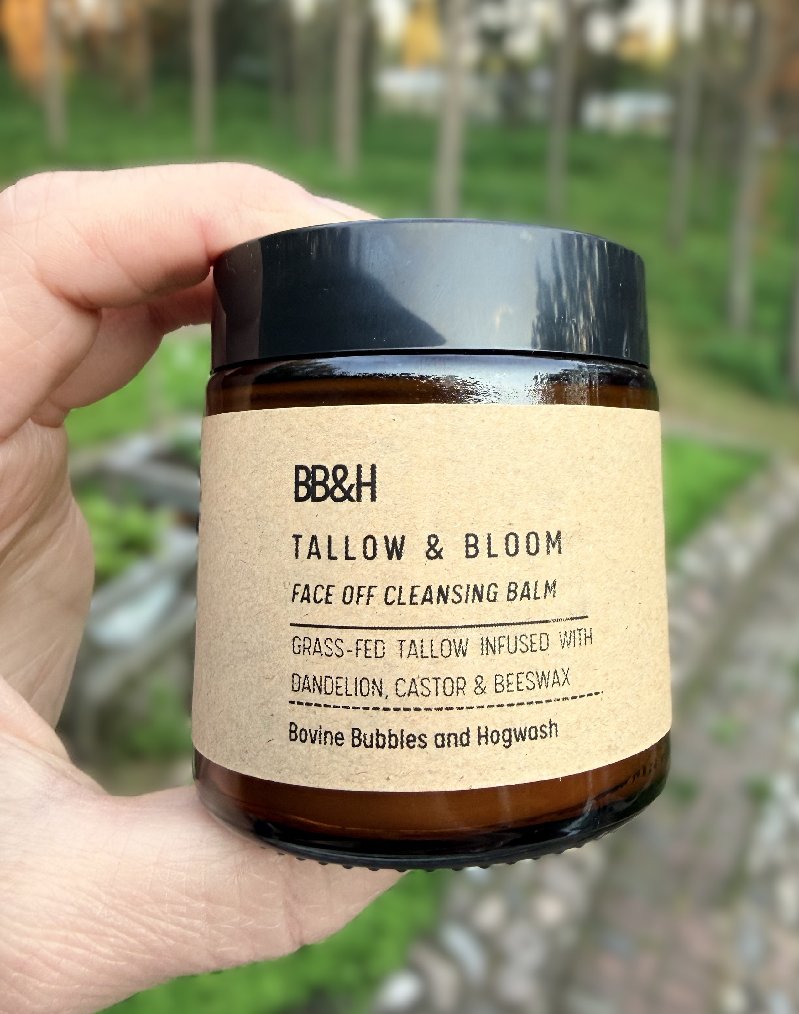 Tallow & Bloom Face Off Cleansing Balm