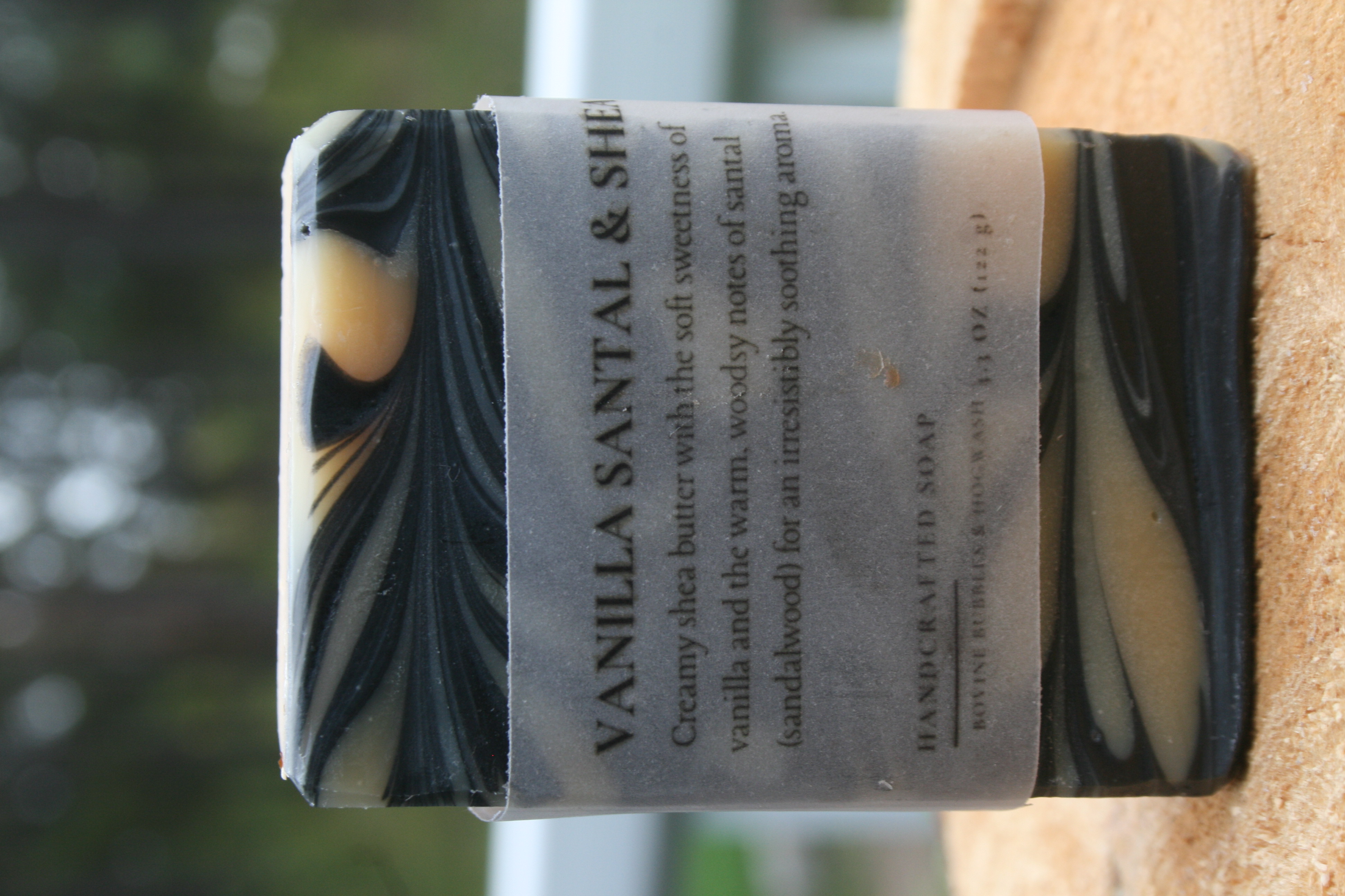 Vanilla Santal and Shea Handcrafted Soap