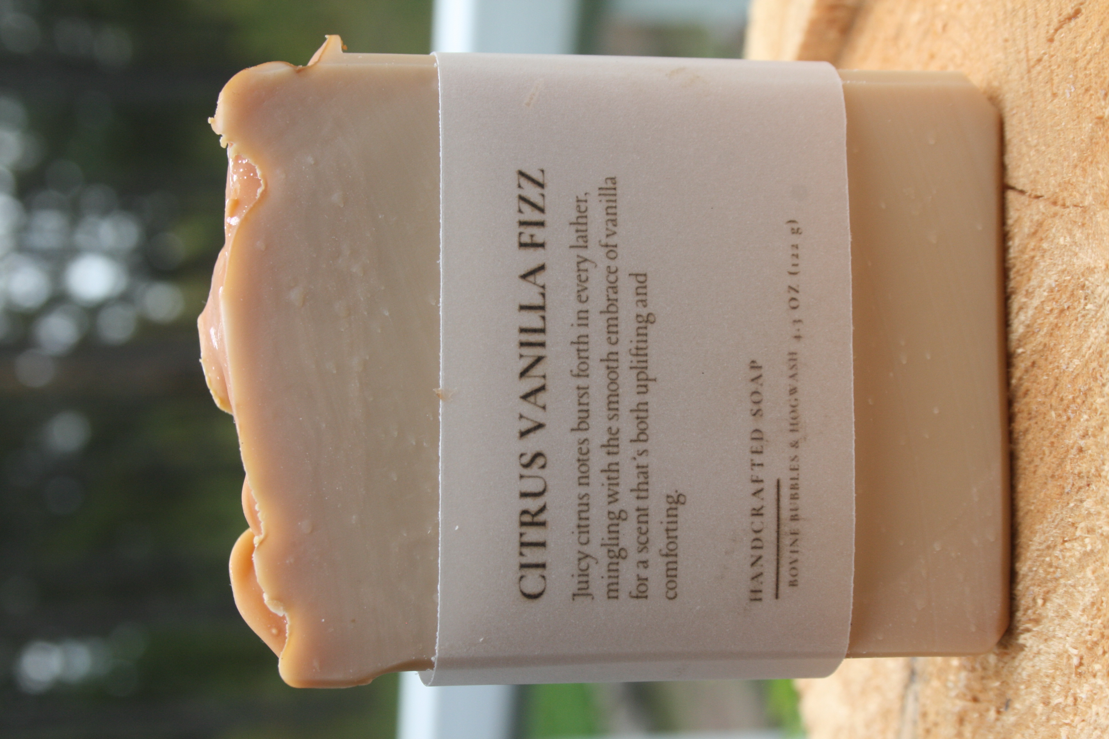 Citrus Vanilla Fizz Handcrafted Soap